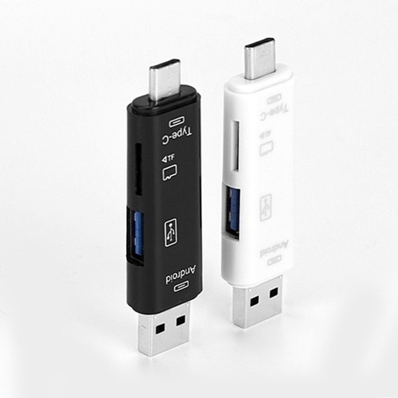 5in1 멀티 카드 리더기 USB 3.0 C 타입 블랙박스 마이크로 SD 메모리
